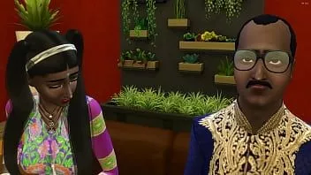 播放 印度爸爸在女儿洗澡和手淫时监视她，然后进入浴室并操她