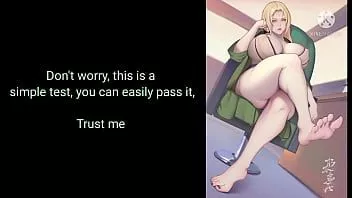 play Hentai joi tsunade (naruto) analplay, dominasi wanita, sissification (coba untuk tidak cum)
